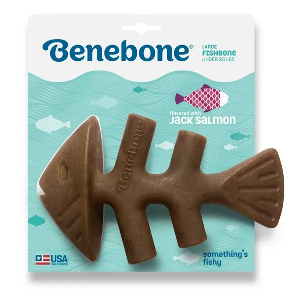 1ea Benebone Large Fishbone - Treats